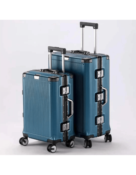 Durable ABS+PC Travel Suitcase - Password Lock